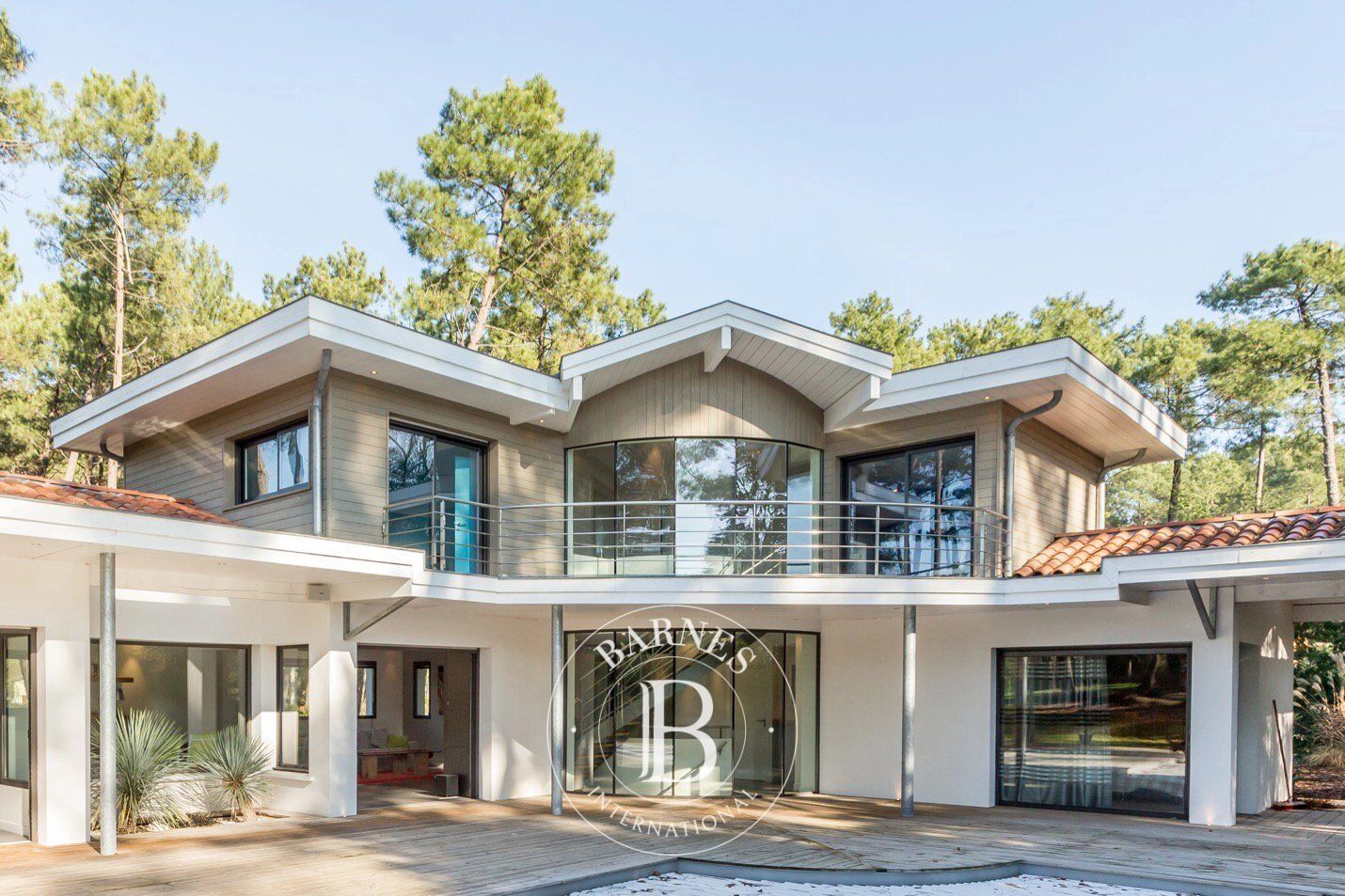 LES PINS - Très belle maison d'architecture contemporaine à deux pas du golf, avec piscine chauffée - Hossegor - picture 2