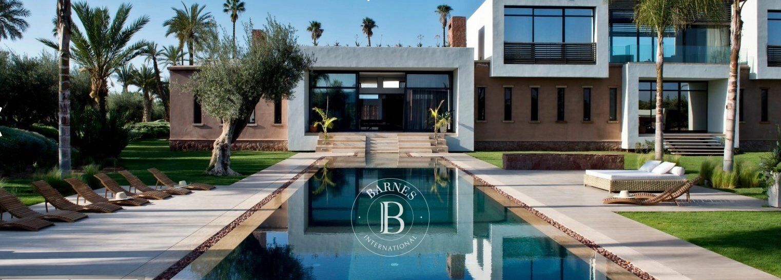 VILLA D’EXCEPTION A BAB ATLAS MARRAKECH – DESIGN MODERNE ET MARBRE DE TAZA - picture 1