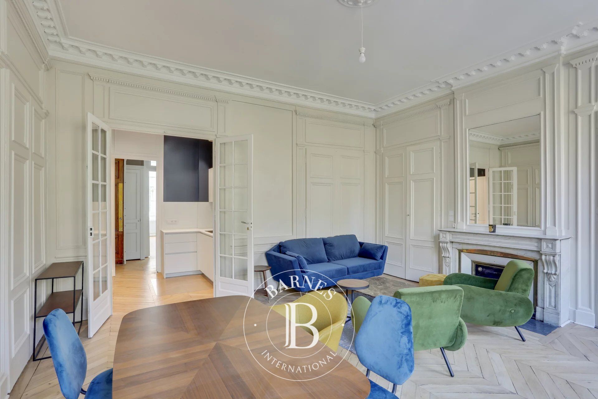 Lyon 6 - Foch - Bourgeois furnished apartment of 78.08 sqm - 2 Bedrooms - Balcony - picture 1