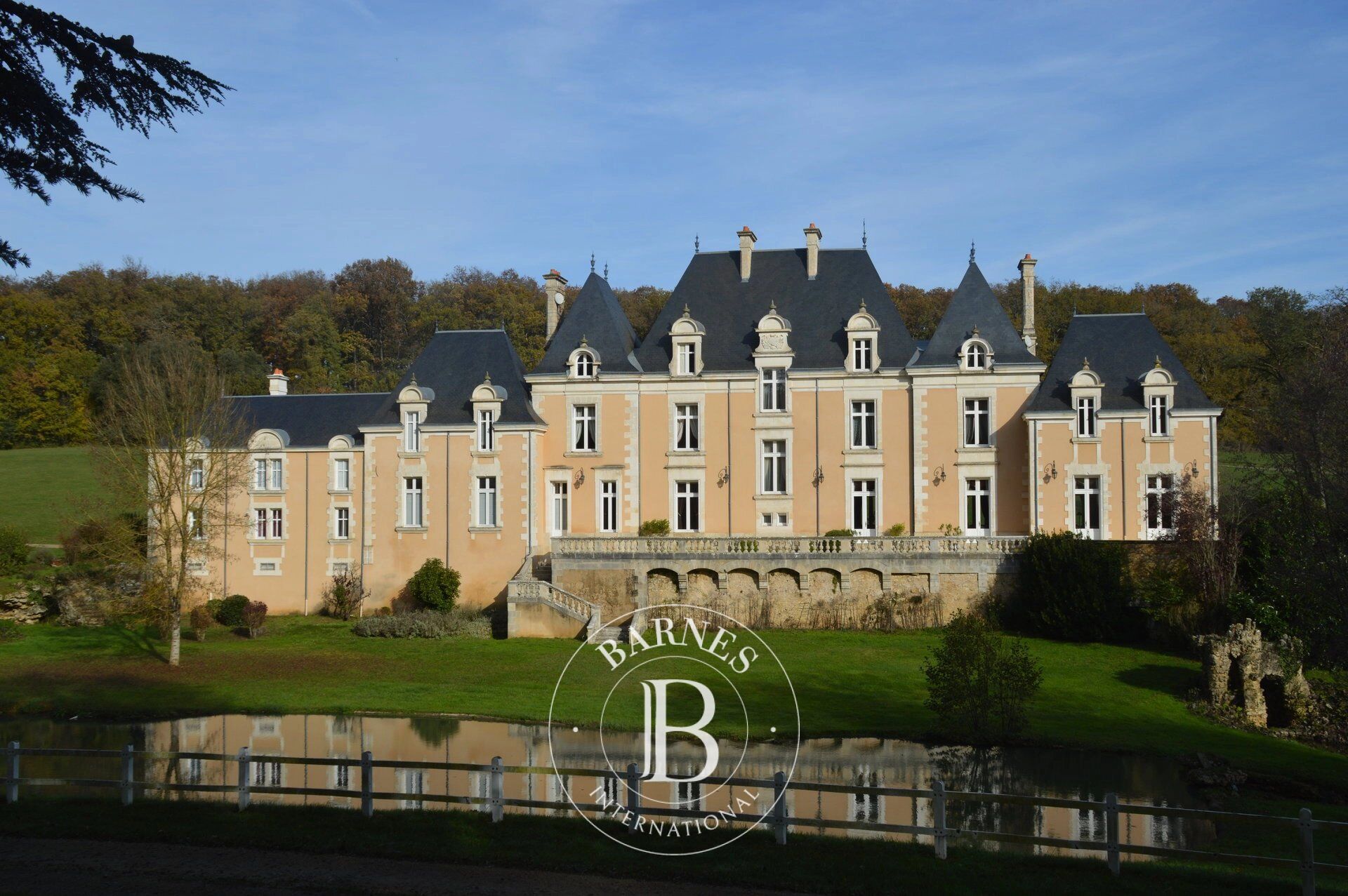 Poitiers - Luxurious 19th century chateau fully furnished - Property of 75 hectares - picture 1