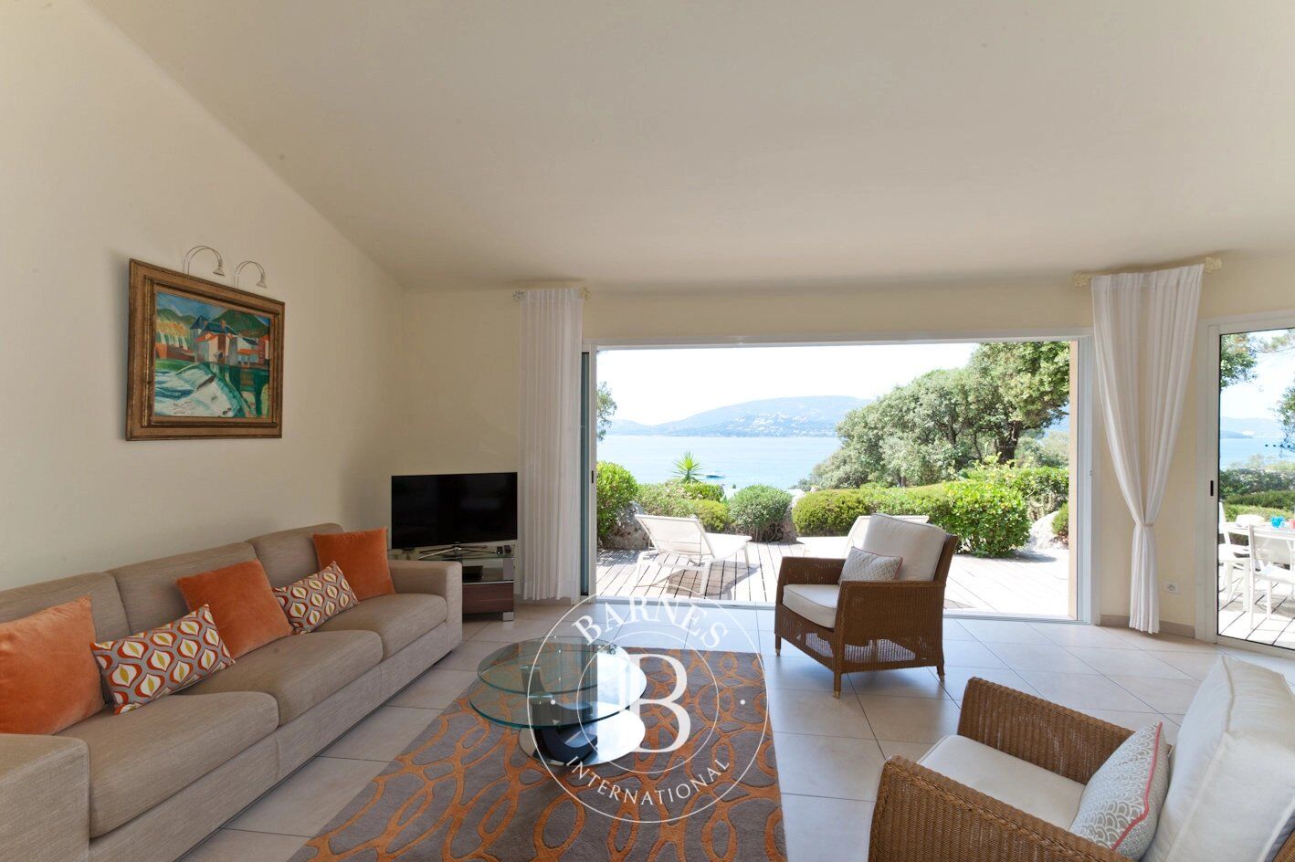 Porto Vecchio, Domaine de Cala Rossa, villa 3 chambres, pied dans l'eau, Villa Terra Mare - picture 3