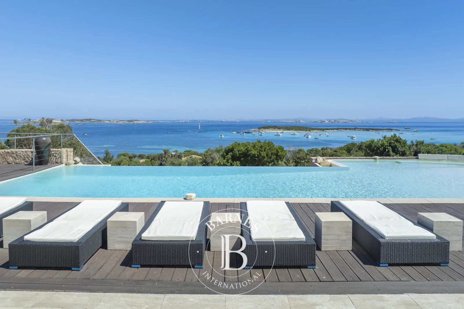 Bonifacio, Piantarella, villa 6 chambres, piscine et vue mer, plage à pied - picture 1