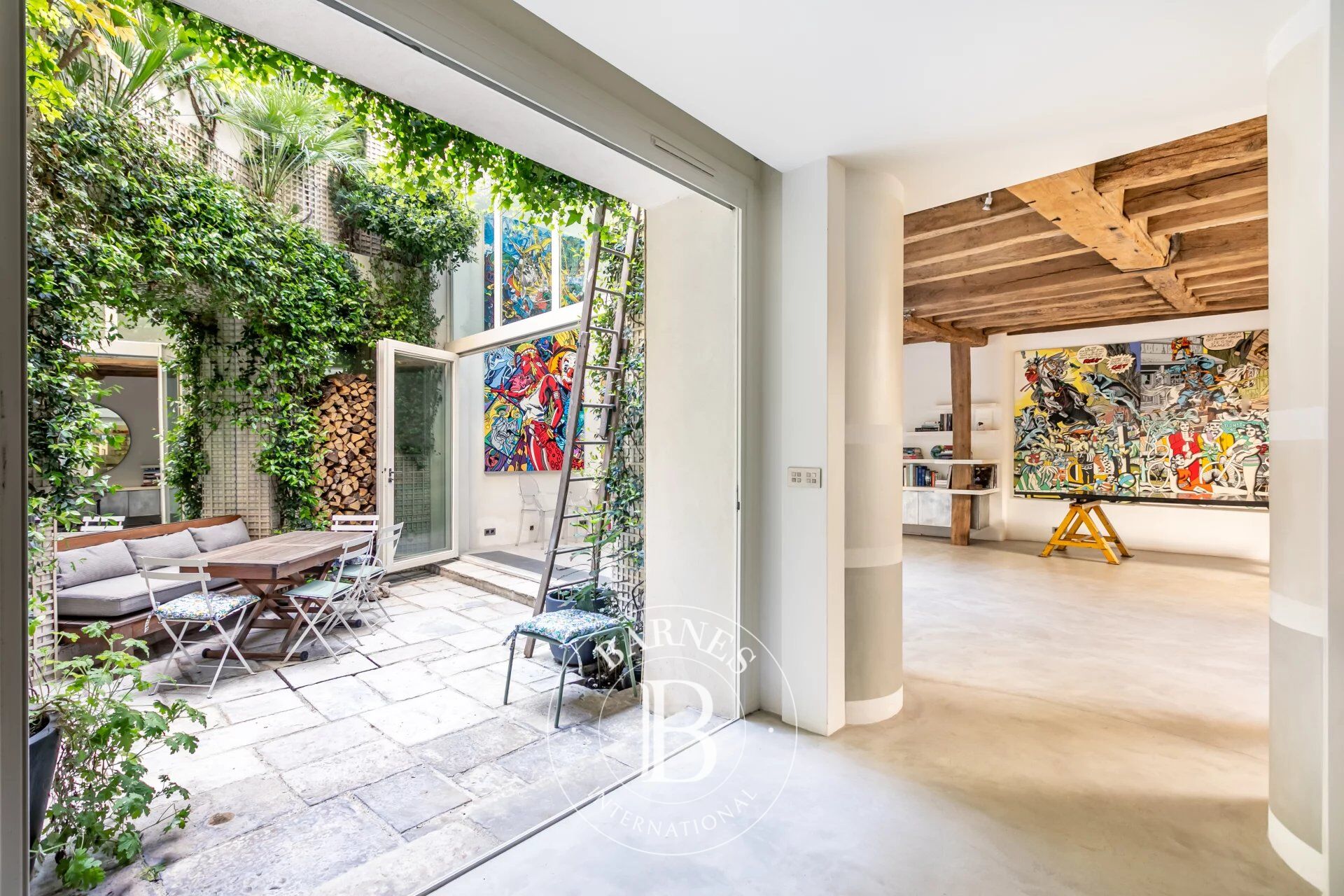 PARIS 7 - Bon Marché - Maison avec patio intérieur - 4 chambres et bureau - picture 3