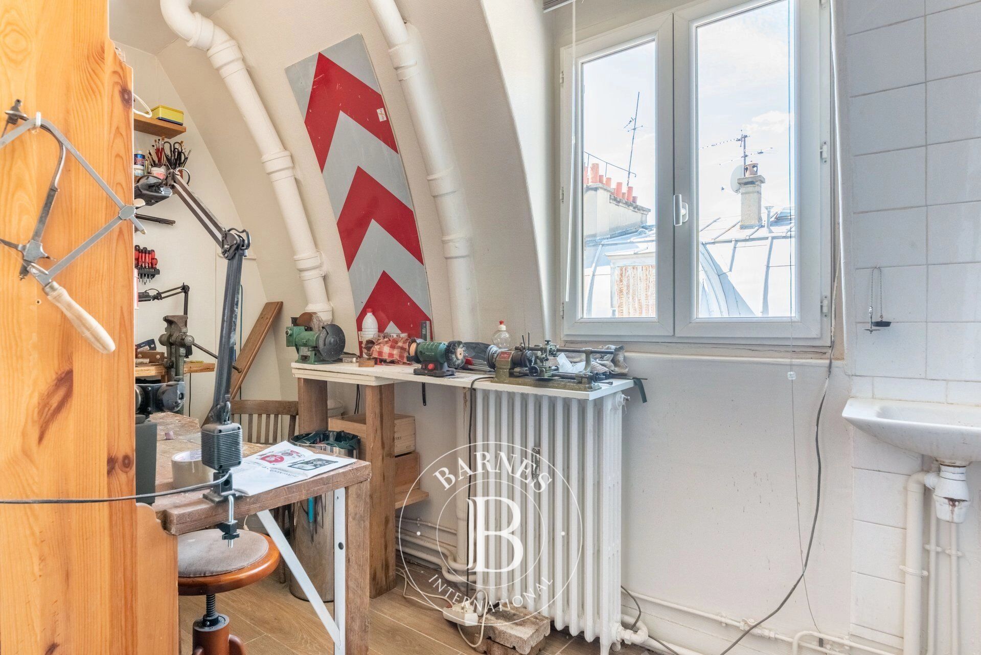 PARIS 75017 - QUARTIER LEBON - TERNES - 2 chambres de service à réunir - 7E ETAGE - VUE TOUR EIFFEL - picture 3