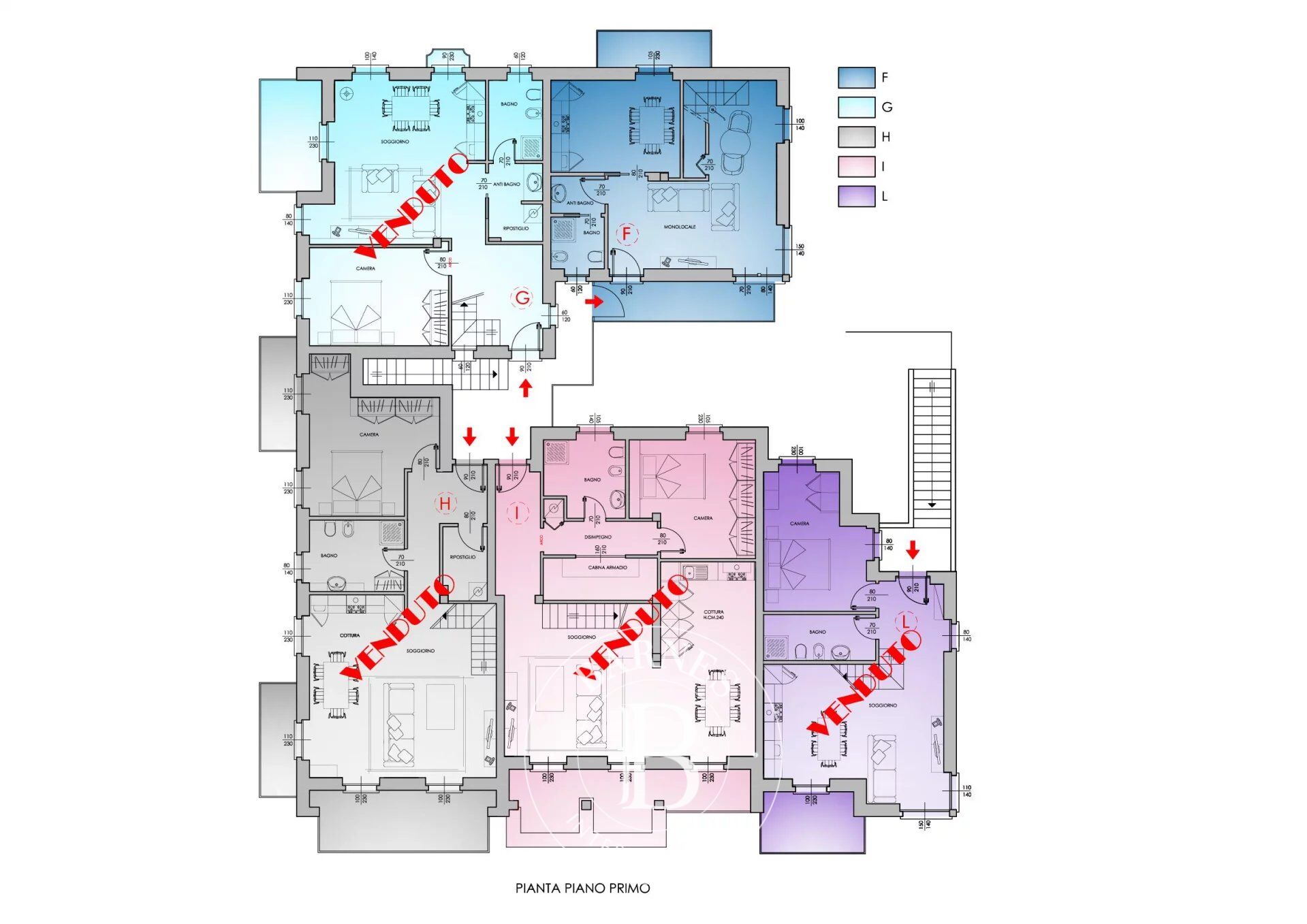 Daire villa Menaggio - picture 9