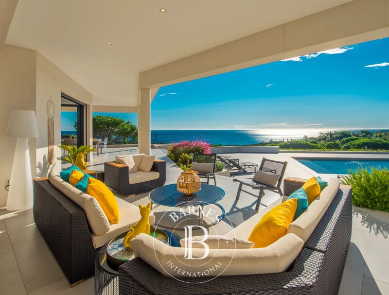 SEASONAL RENTAL - SAINTE-MAXIME - CONTEMPORARY VILLA - SEA VIEW - SWIMMING POOL - GARAGE