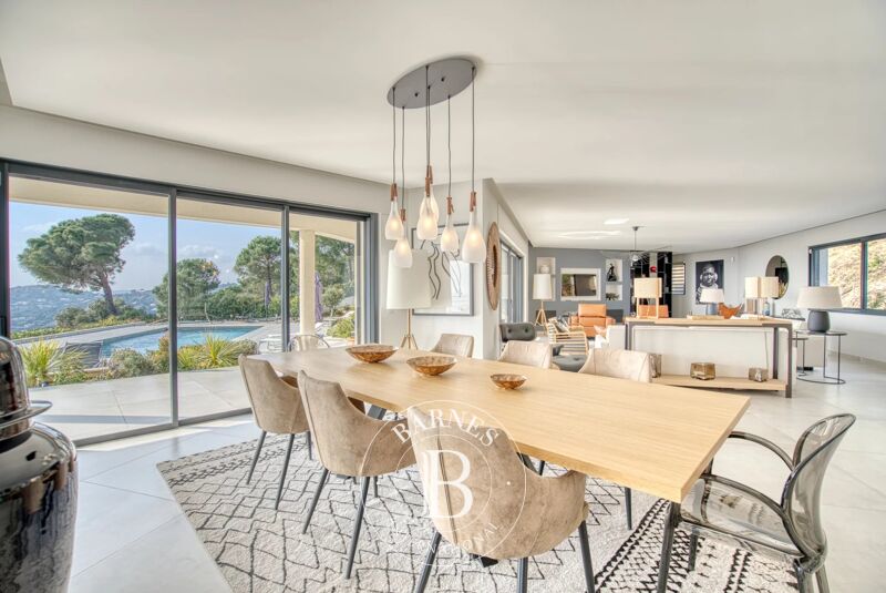 ALQUILER DE TEMPORADA - SAINTE-MAXIME - VILLA CONTEMPORÁNEA - VISTA AL MAR - PISCINA - GARAJE