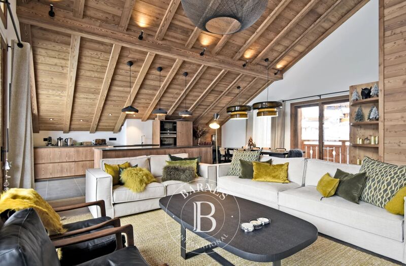 Dernier étage d'une résidence neuve dans le centre