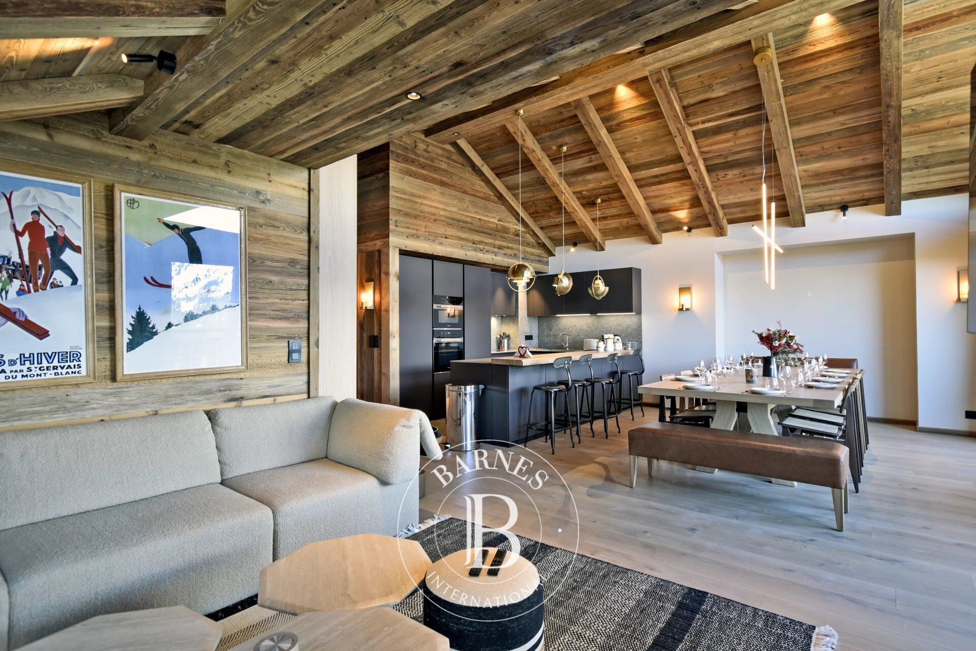 Les Grands Chalets des Pistes - New duplex apartment ski in-ski out - picture 2