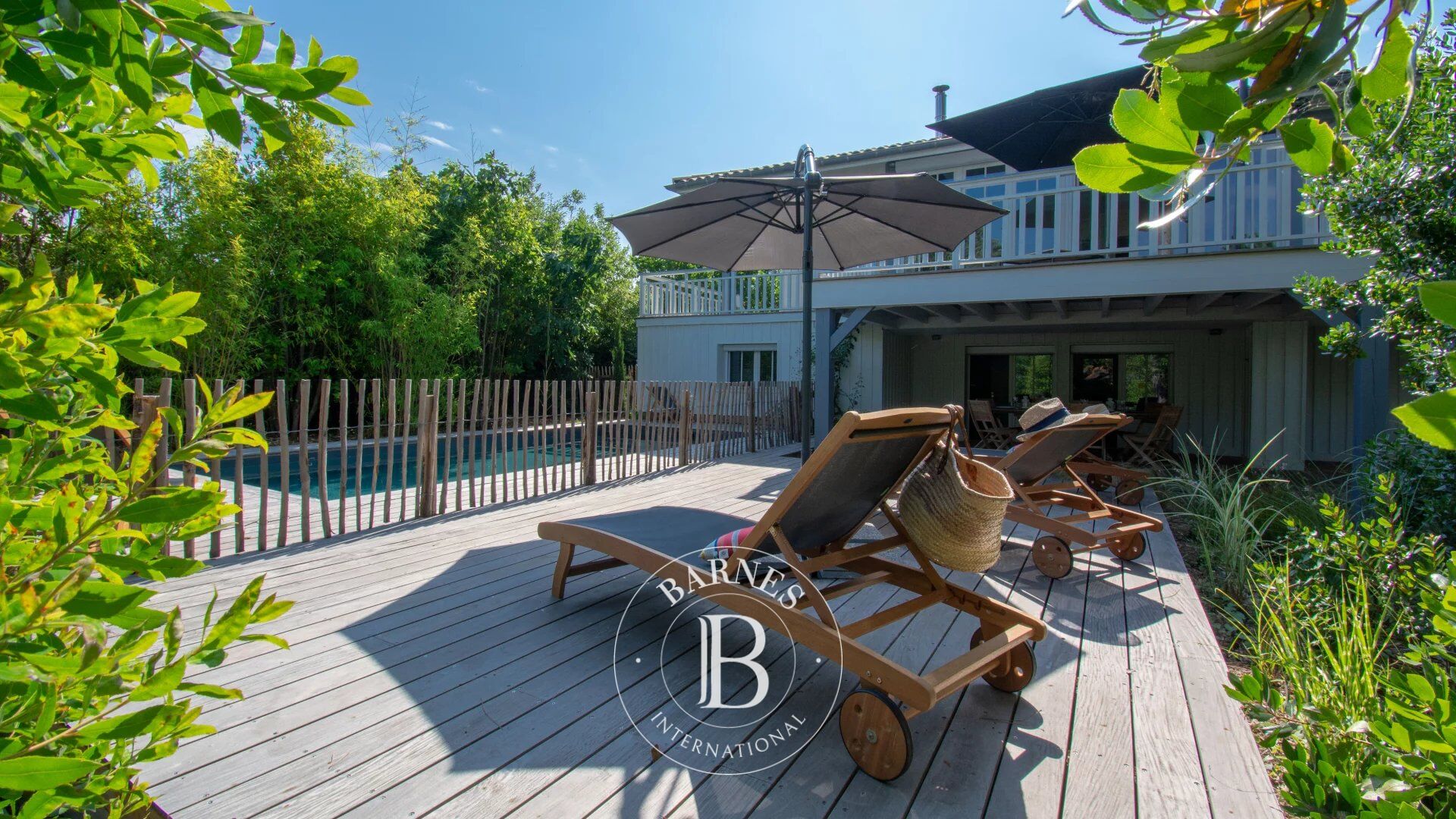 CAP FERRET, VILLA ATALAYA, VUE BASSIN ET PISCINE - picture 2