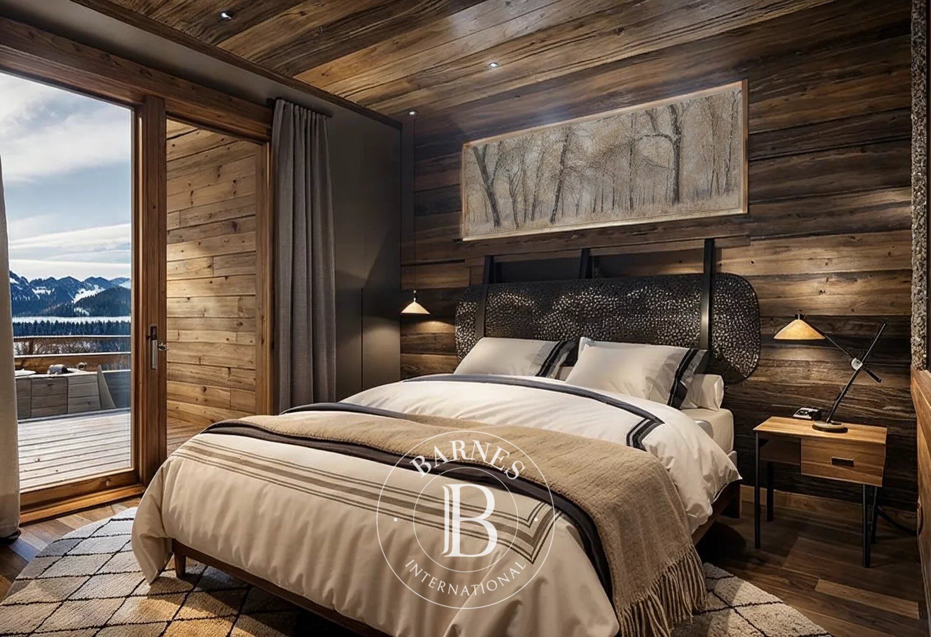 Méribel-Morel- Skis aux pieds- Résidence neuve Lac Bleu - Appartement 504: 158 m²  4 chambres Sauna - picture 3