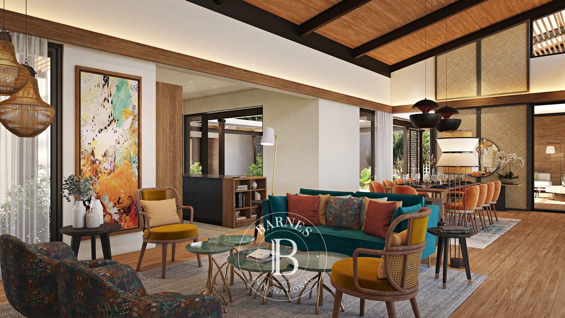 BLACK RIVER - Off-Plan - Sumptuous villa overlooking Le Morne - 3 to 4 bedrooms - picture 3