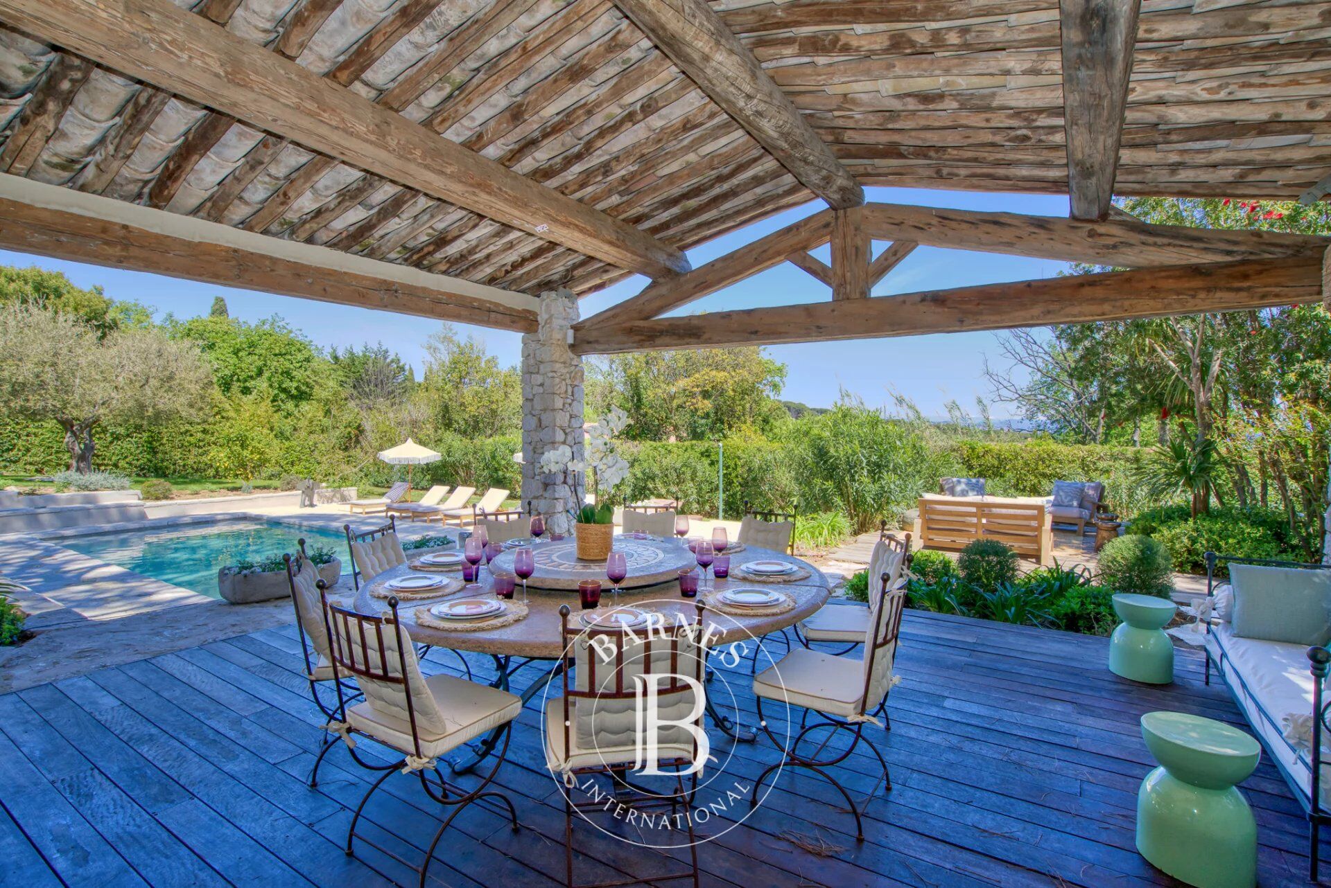 VILLA SAINT-TROPEZ - APERCU MER - 7 CHAMBRES -PISCINE - picture 3