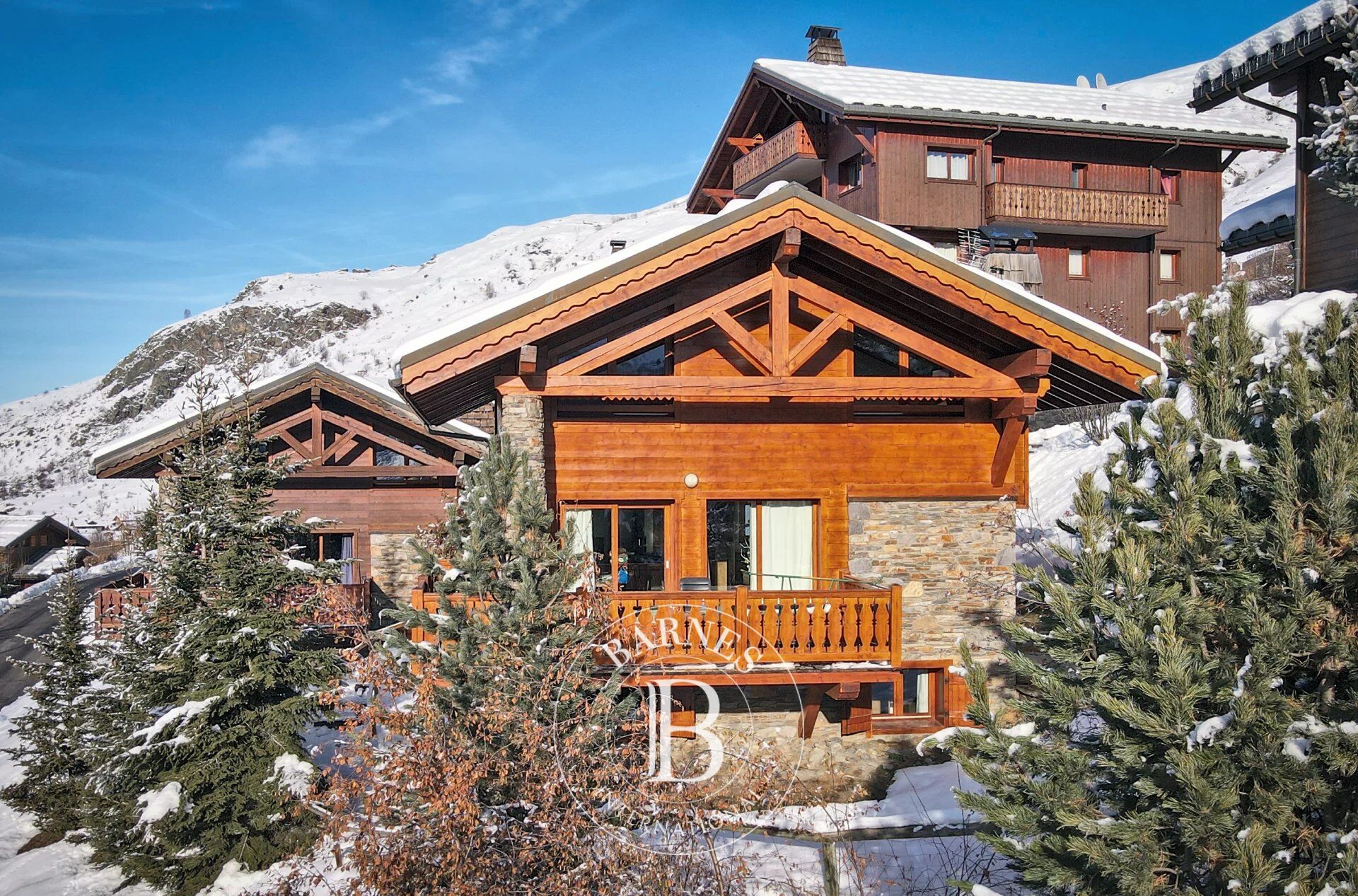 Chalet Les Marmottes acces to Les Menuires slopes - picture 1