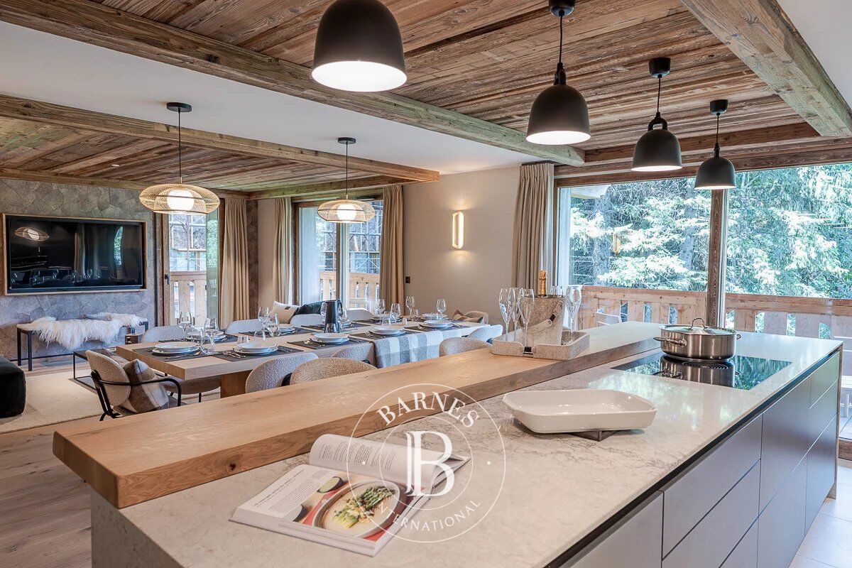 Méribel-Morel  New Residence Fleur des Alpes - Apartment 103 : 134 m² 4 bedrooms - picture 1