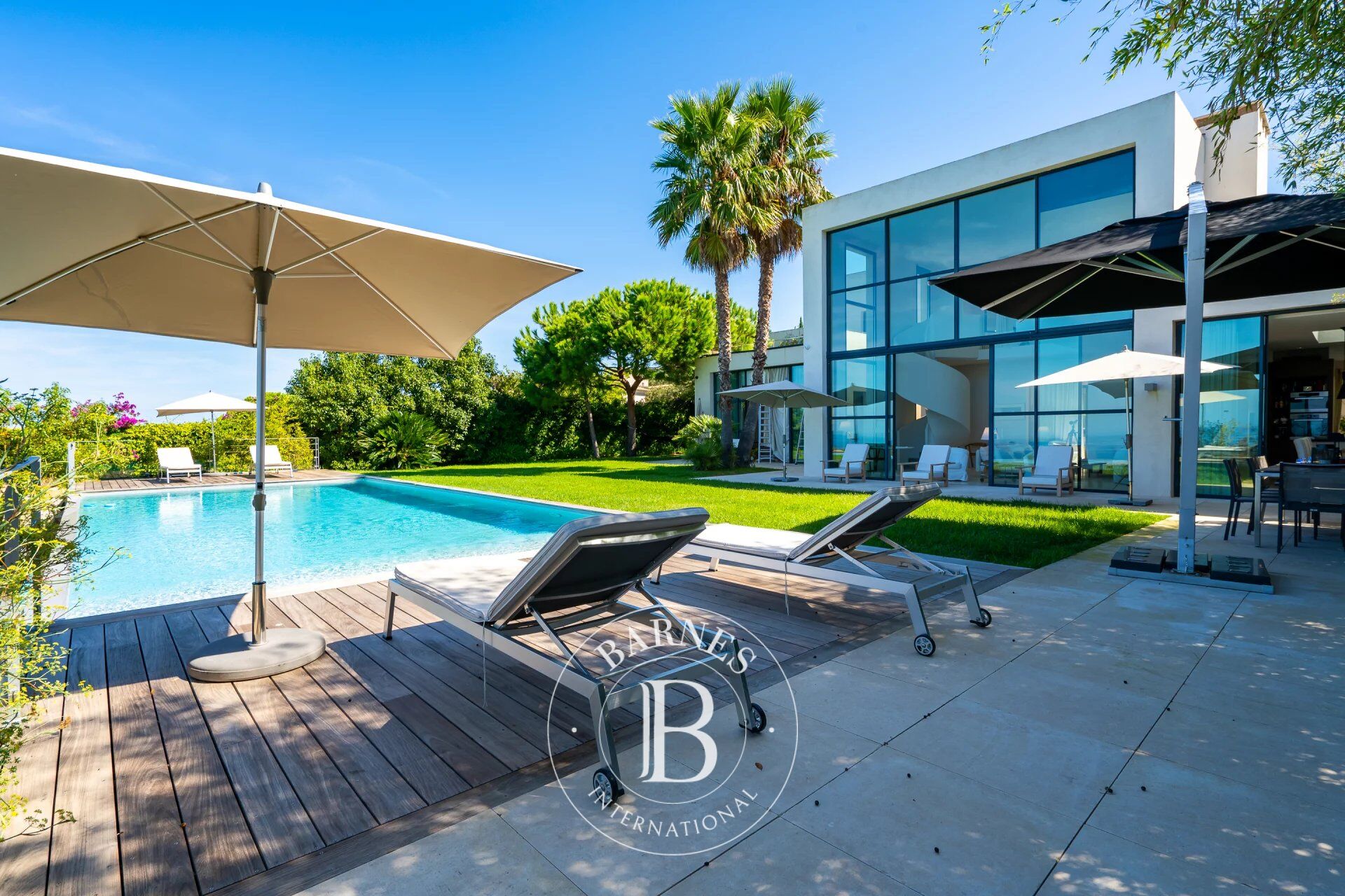 Baie de Calvi, Villa d'architecte pour 10 personnes, vue mer panoramique, piscine, proche des plages. - picture 2