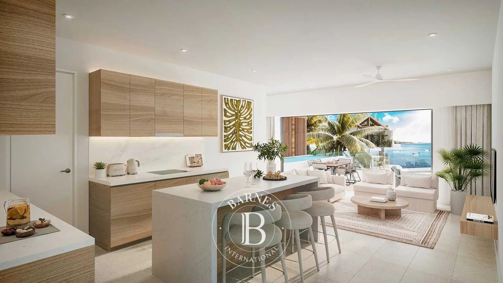 RIVIERE NOIRE - Off-Plan - Apartment with sea view - 1 bedroom - picture 2