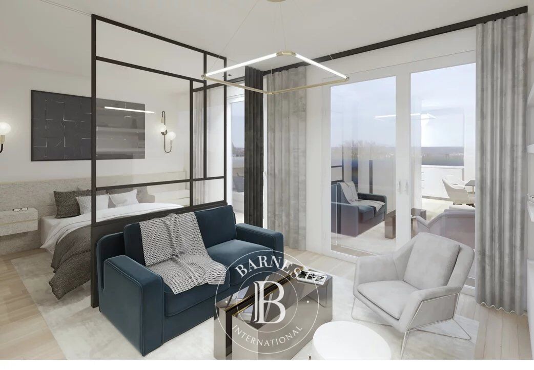 Retour à la vente - Métro Mairie d'Issy - 8ème étage - Studio de 34,70m2 avec une place de parking - picture 3