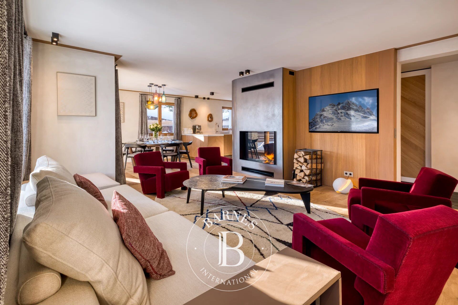 Megève center - Beautiful 3 bedroom apartment renovated and furnished - picture 3