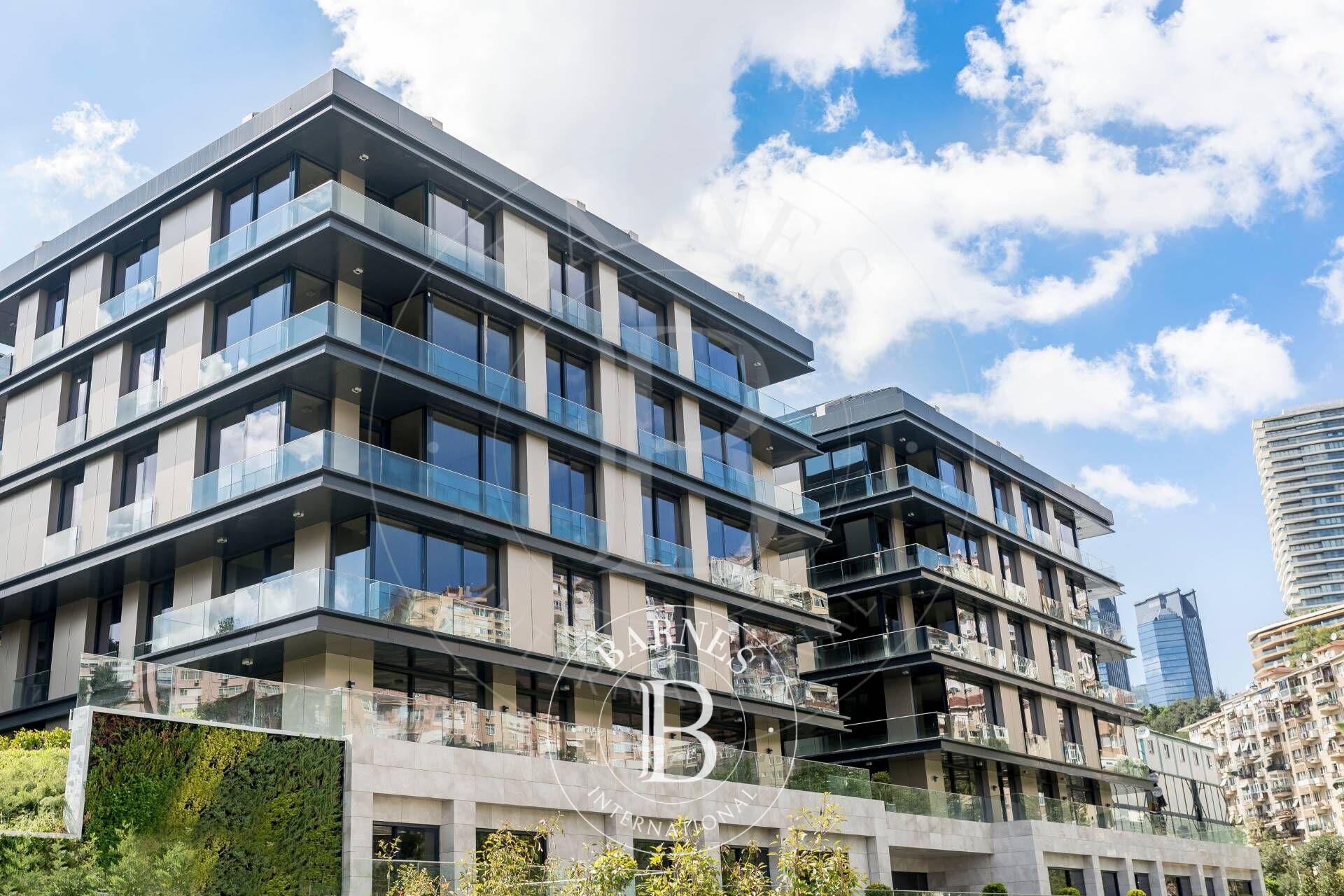 Modern living space designed to blend seamlessly into the vibrant cityscape of Istanbul