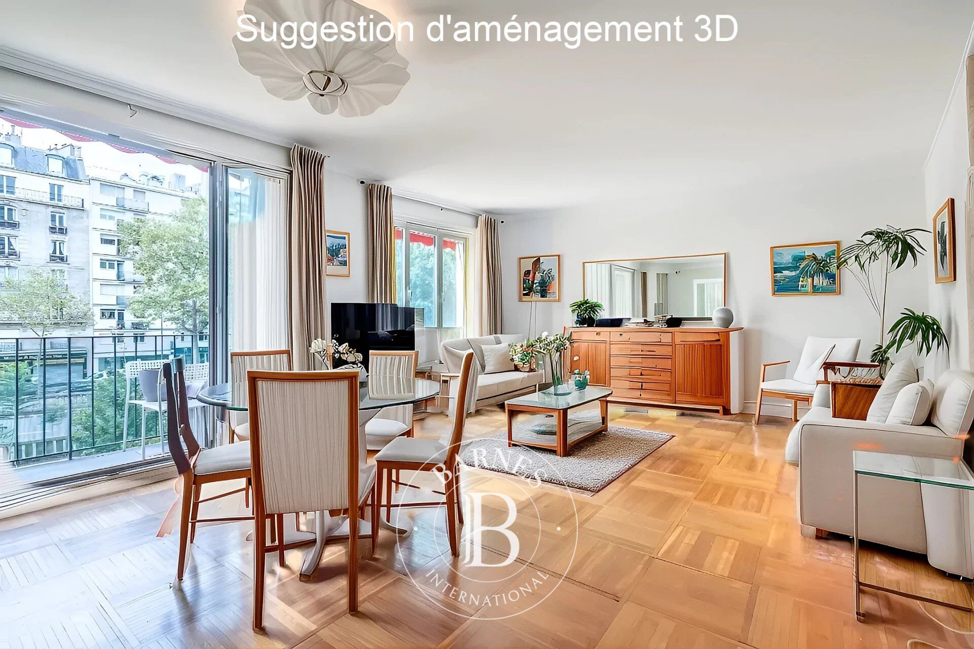 Paris 16 - Auteuil/Exelmans - 2-bedroom dual-aspect apartment - picture 1