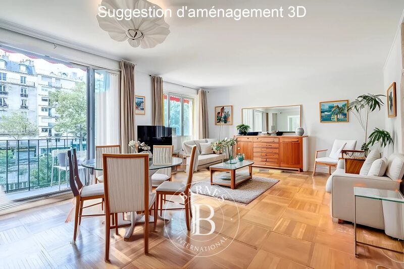 Paris 16 - Auteuil/Exelmans - 2-bedroom dual-aspect apartment