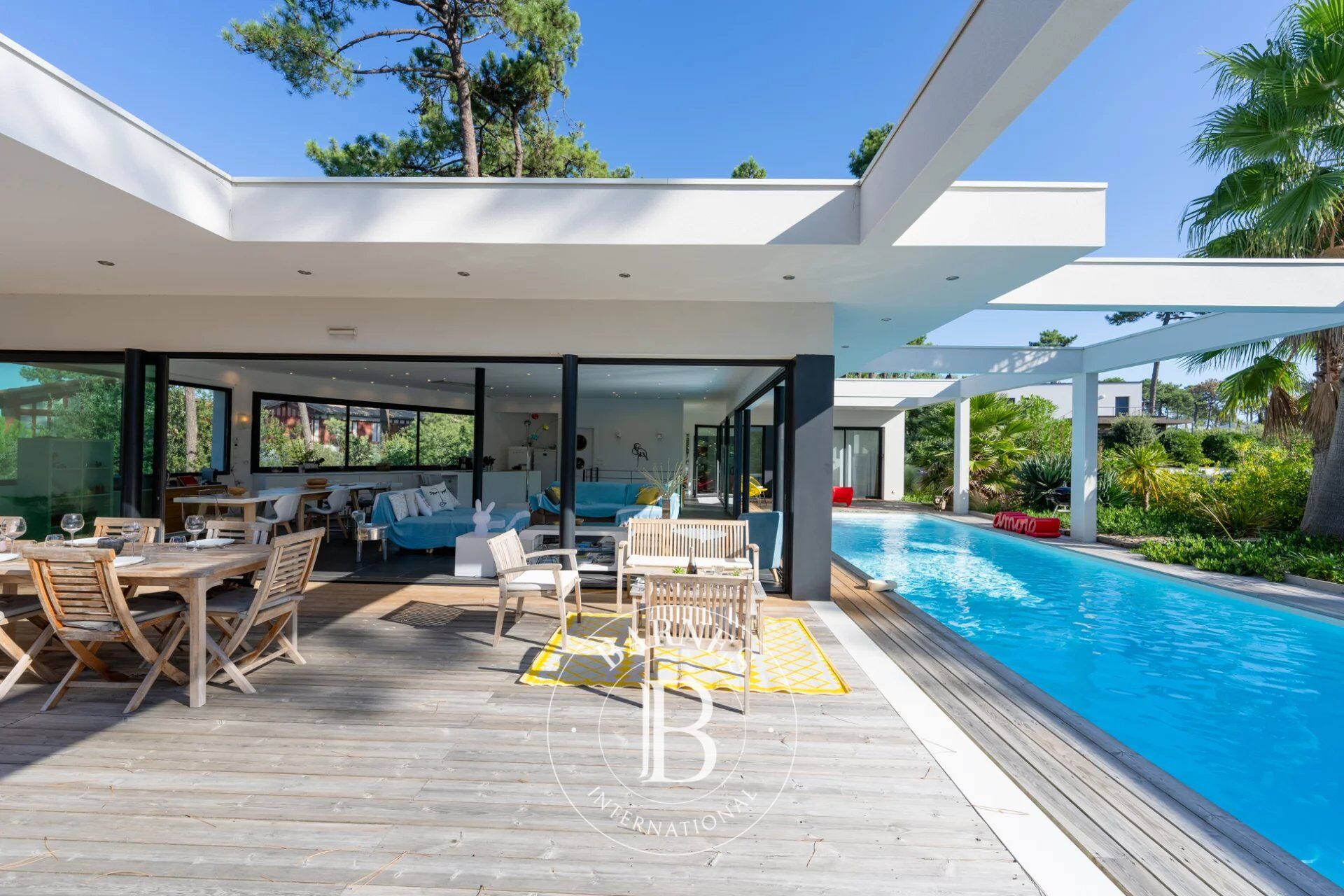 VILLA CALIFORNIA POUR 10 PERSONNES AVEC PISCINE, ARCACHON PROCHE MOULLEAU - picture 2