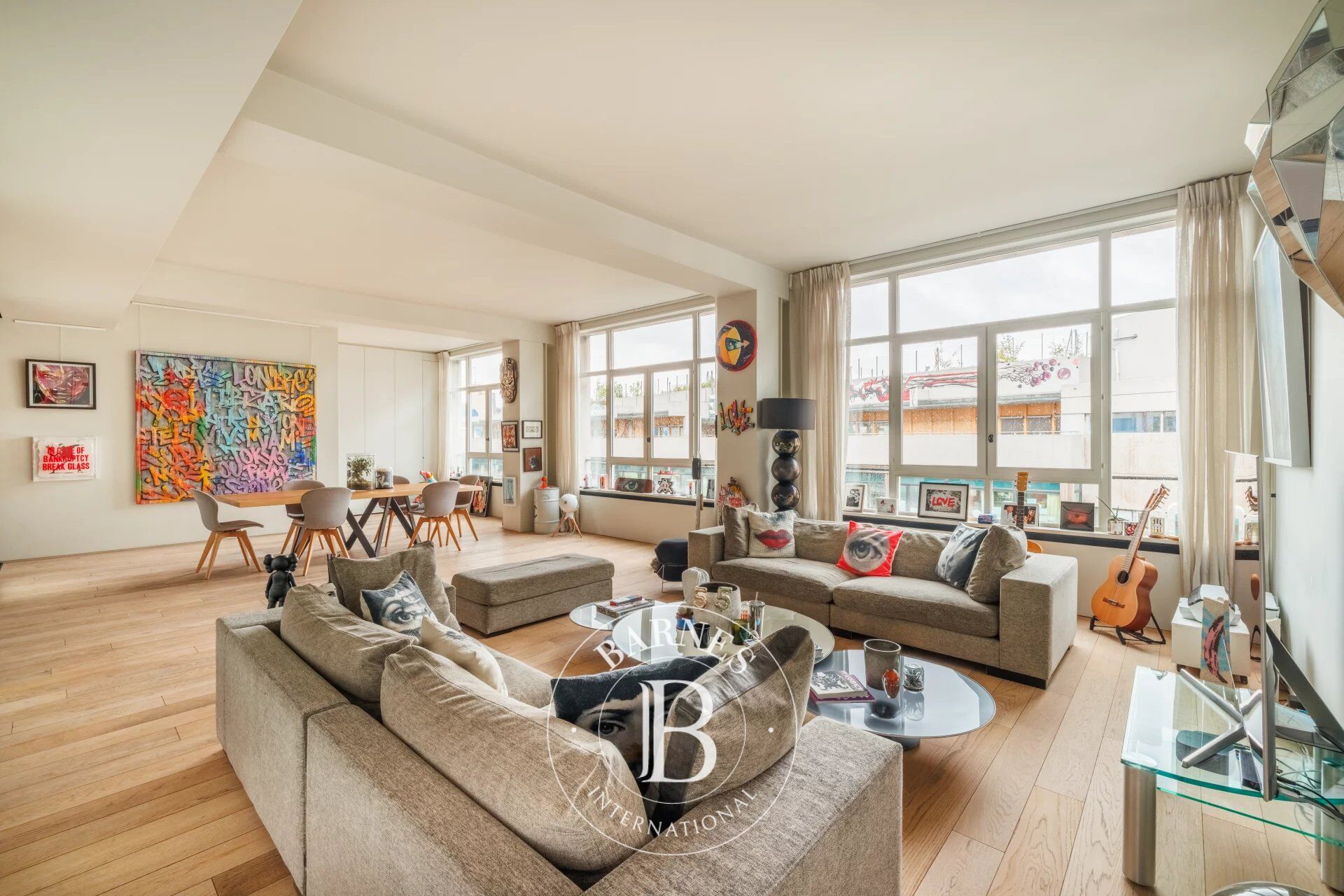 Vente appartement type Loft -  Paris 4 - Beaubourg - 3 chambres - Ascenseur - Prestations haut de gamme - picture 1