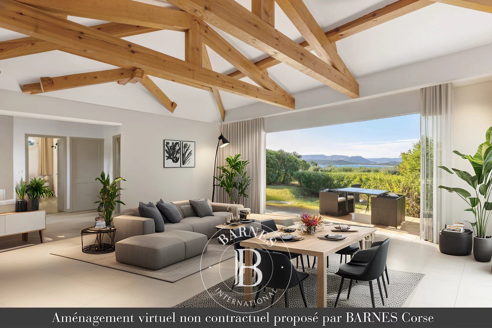 Exclusivité, Arasu, Villa T4, avec piscine, vue mer, à proximité de la plage du Cabanon Bleu - picture 3