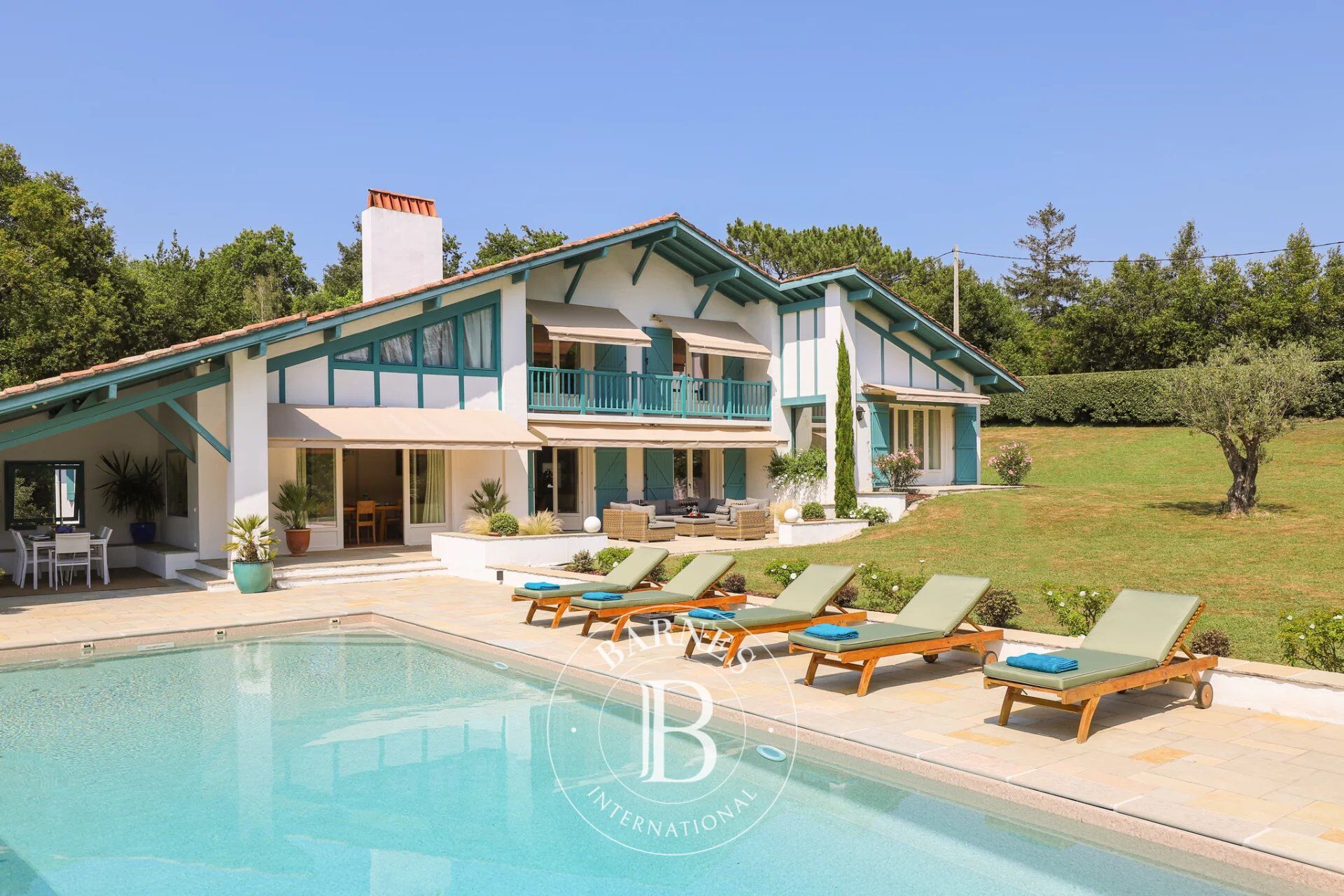 ORCHIDÉE – Casa familiar vasca con piscina, junto al campo de golf – Arcangues - picture 1