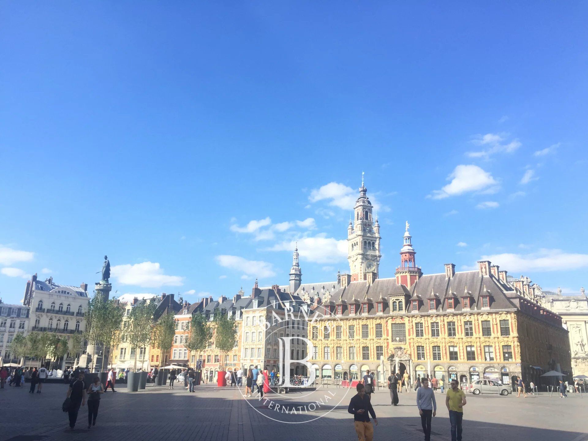 Lille Grand Place, 3BDR reception apartement with balcony, garage, and cellar - picture 1