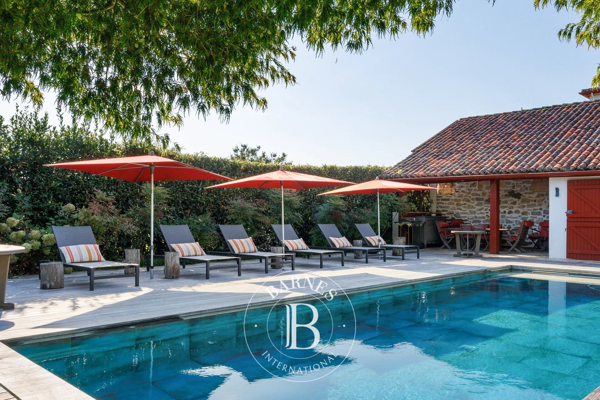 GORRIA - Charming, tastefully renovated villa, heated swimming pool, tennis court, bowling green - Arcangues - picture 2