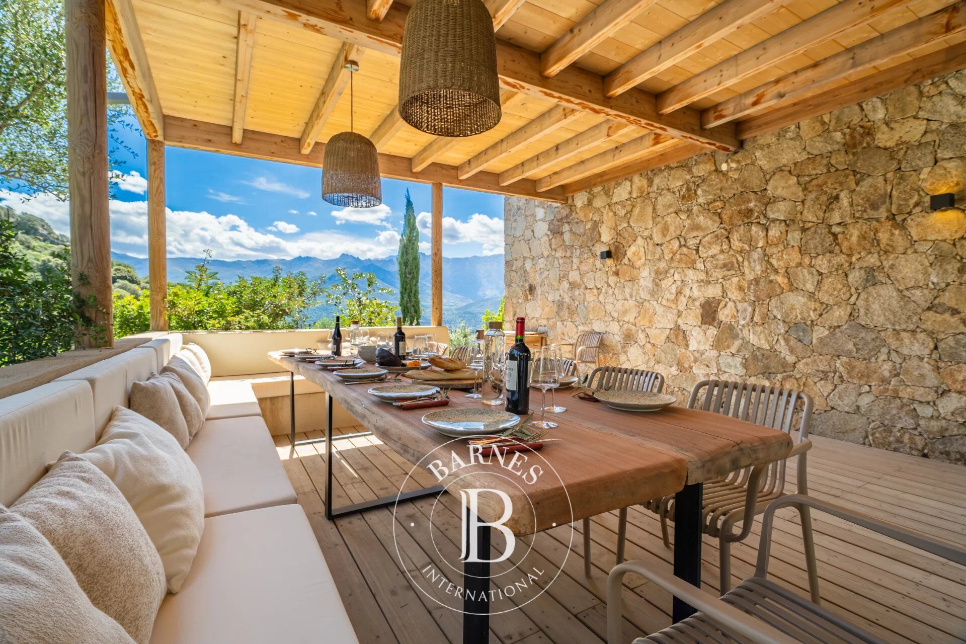 Santa-Reparata Di Balagna, 4 chambres, piscine, vue panoramique lac et montagnes - picture 3