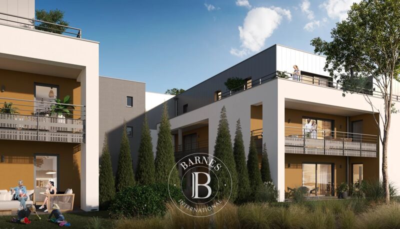 A vendre un  appartement T2 avec terrasse dans Le Domaine Des Arches à Metz