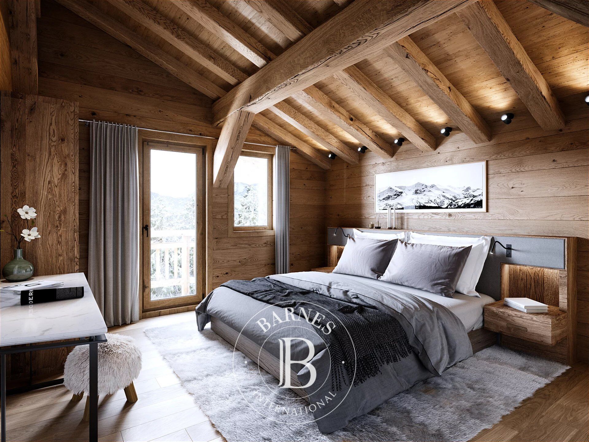 BARNES SAINT-GERVAIS - NEW CHALET WITH VIEW - picture 2