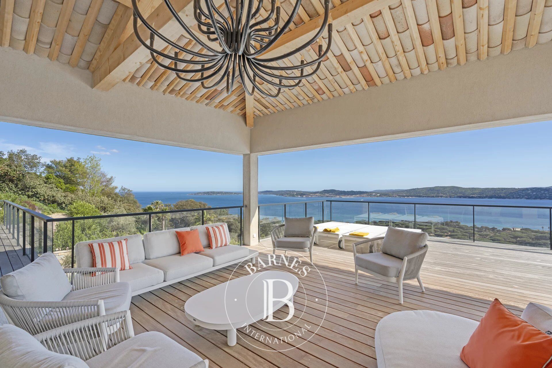 SEASONAL RENTAL - GRIMAUD - PANORAMIC SEA VIEW - 5 BEDROOMS - picture 2
