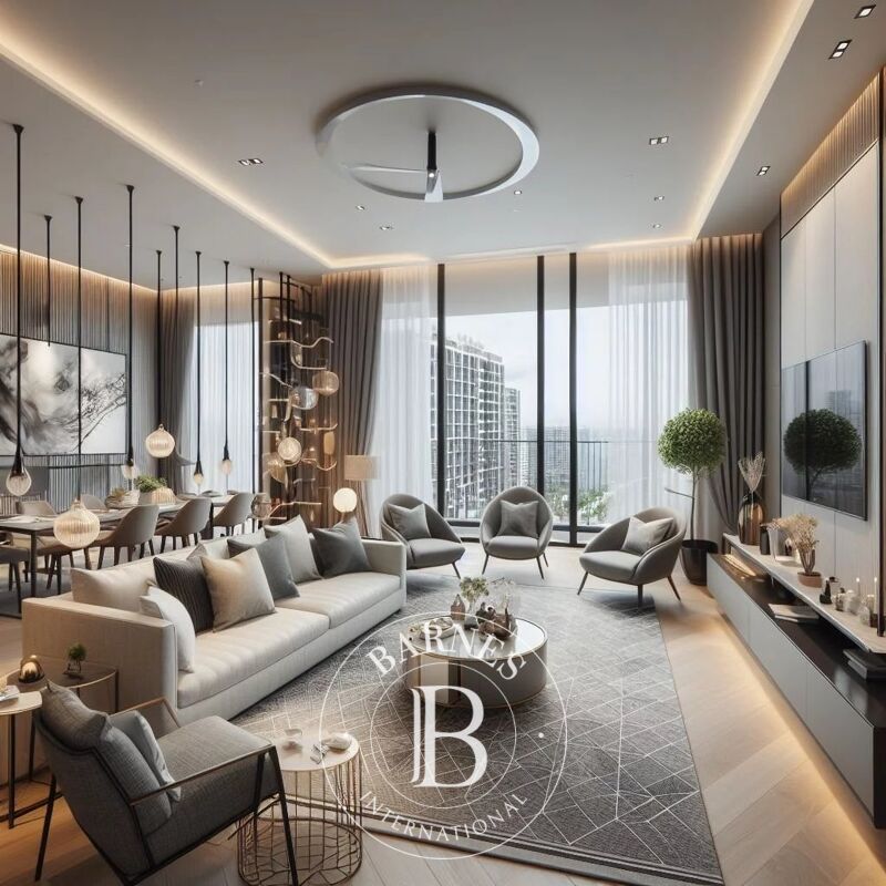 Three-bedroom apartment in a new emblematic building in Lozenets