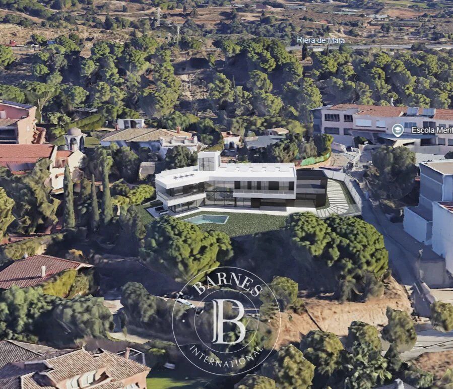 Espectacular  proyecto  de obra nueva con vistas al mar en venta en Can Quirze, Mataró. - picture 2