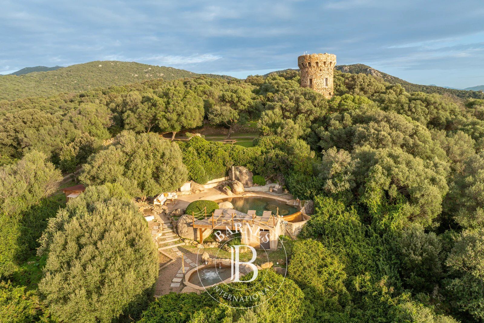 Propriano, Olmeto, Tour Génoise, 3 chambres, piscine, vue mer panoramique, proche plage - picture 2