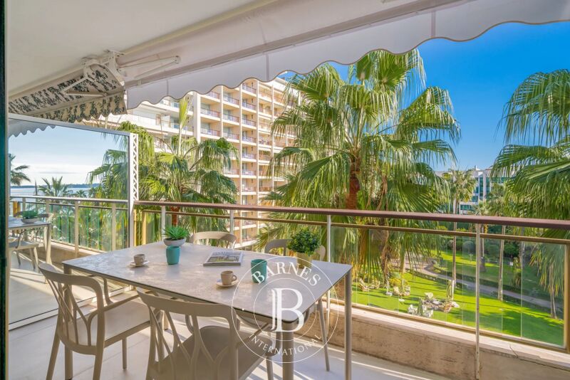 CANNES CROISETTE  -  TERRASSE VUE MER - 3 PIECES