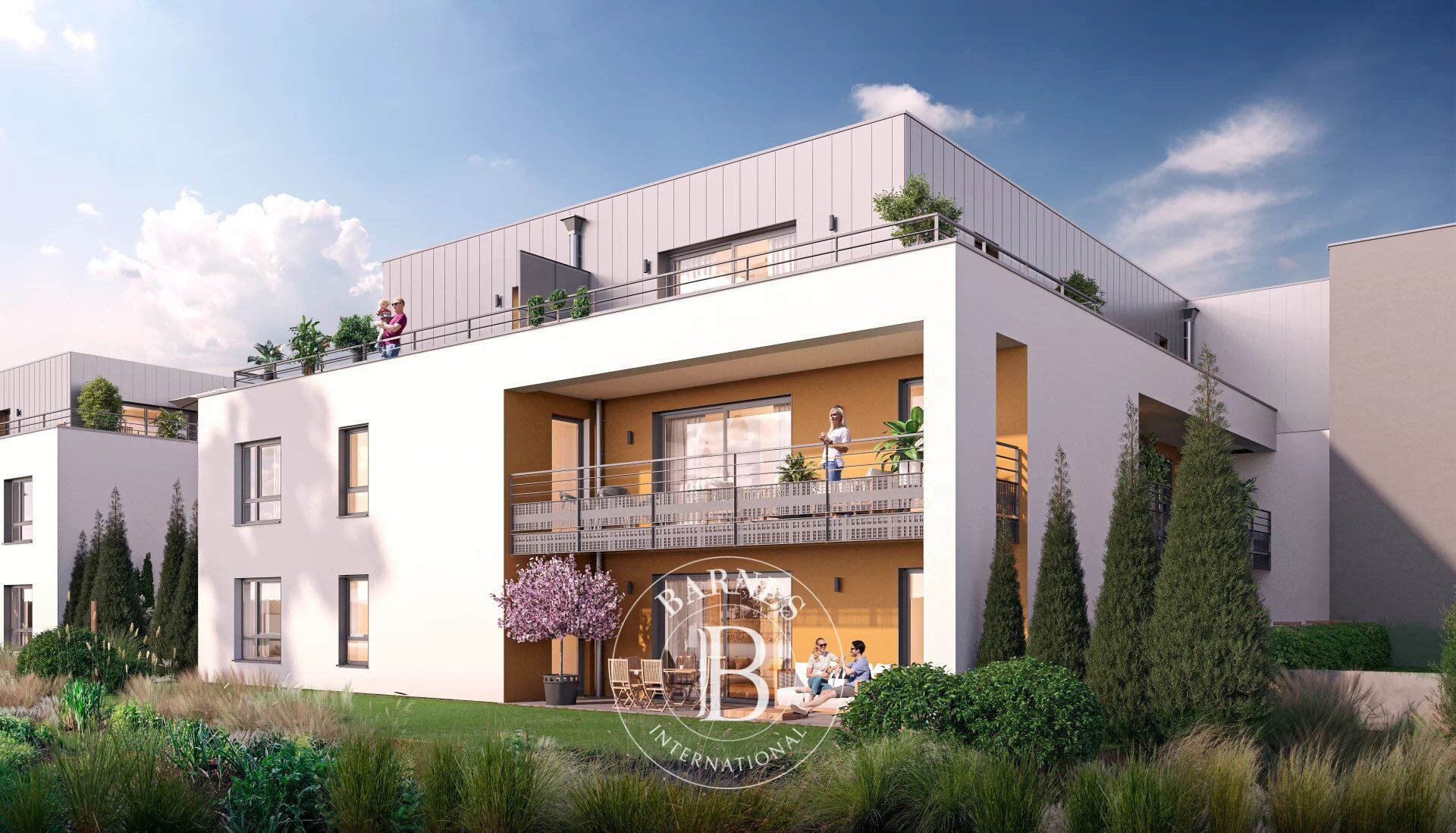 A vendre un appartement T3 avec terrasse dans le Domaine Des Arches à Marly - Metz - picture 1