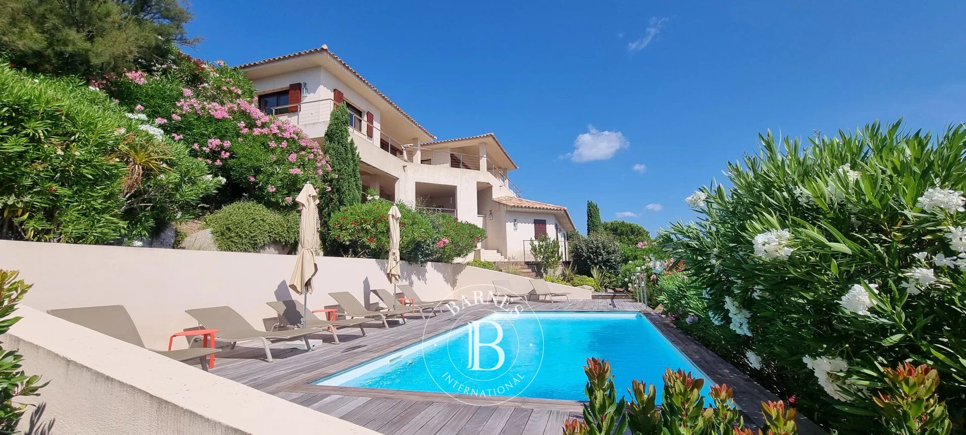 Pinarello, villa, 4 chambres, piscine, pied dans l'eau, vue mer - picture 2