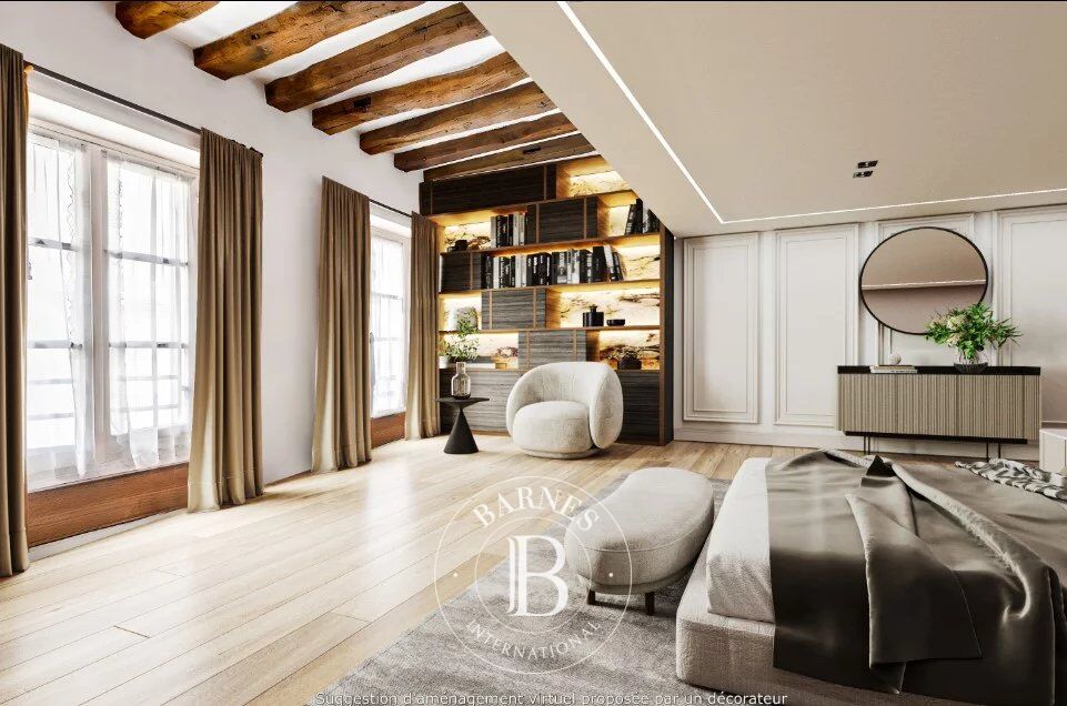 Paris 5 -  Rue Maître Albert - 91m² (980 sq ft) - Charm, great volume - picture 2