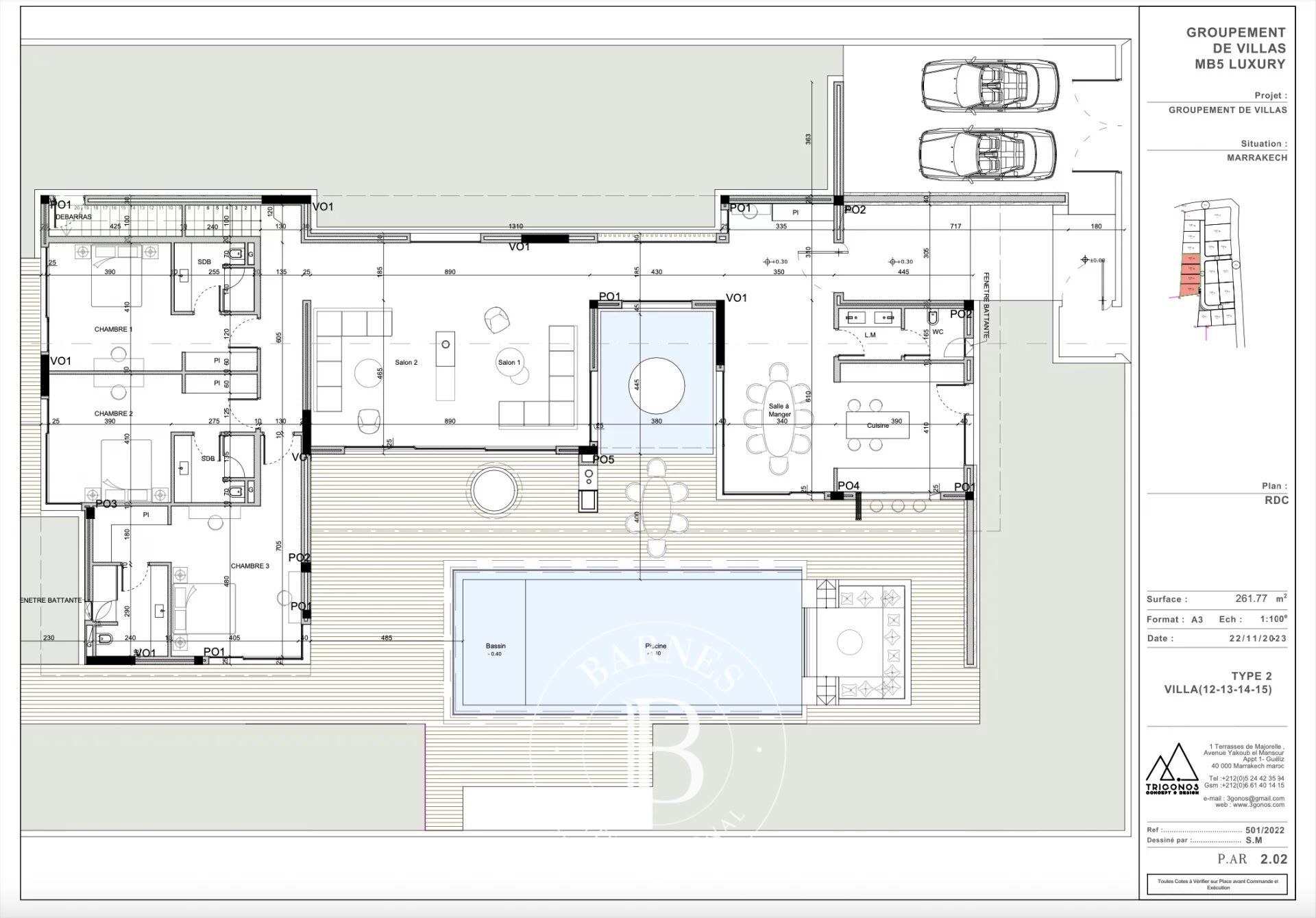 Marrakech Route d'Amizmiz, Villa Type 2 - picture 2