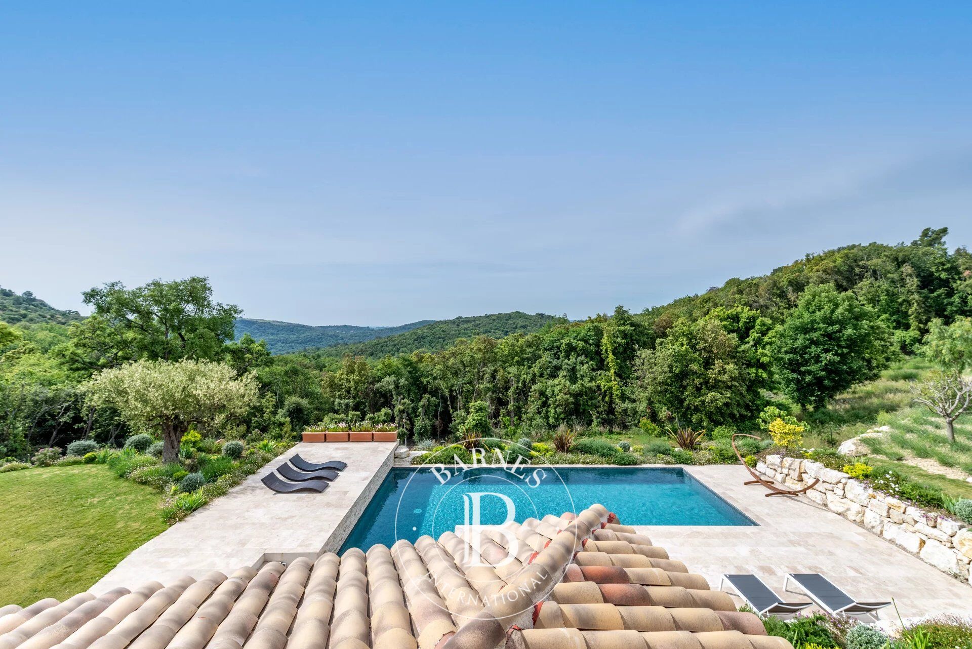 Roquefort-les-Pins - Vue panoramique mer et collines - Magnifique villa familiale neuve - picture 2