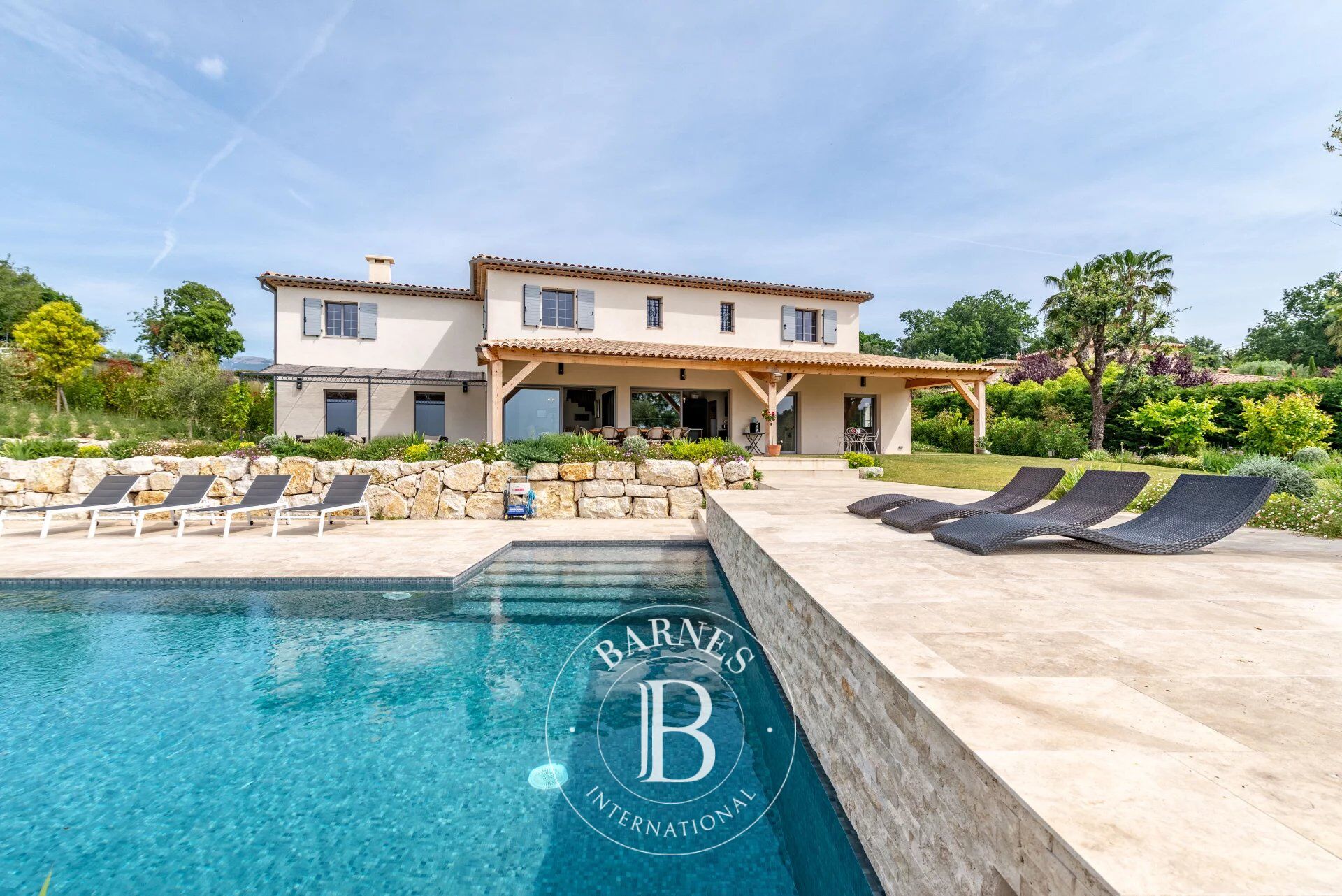 Roquefort-les-Pins - Vue panoramique mer et collines - Magnifique villa familiale neuve - picture 3