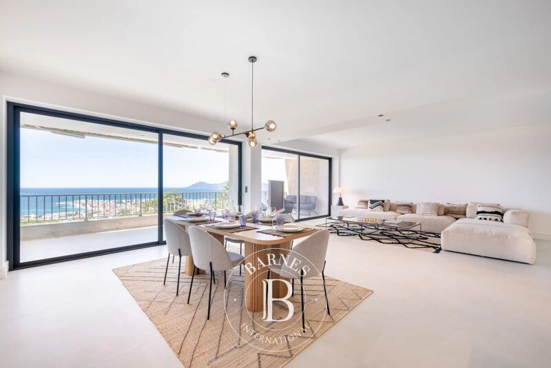 CANNES CALIFORNIE - 3 PIÈCES - TERRASSE - VUE MER PANORAMIQUE