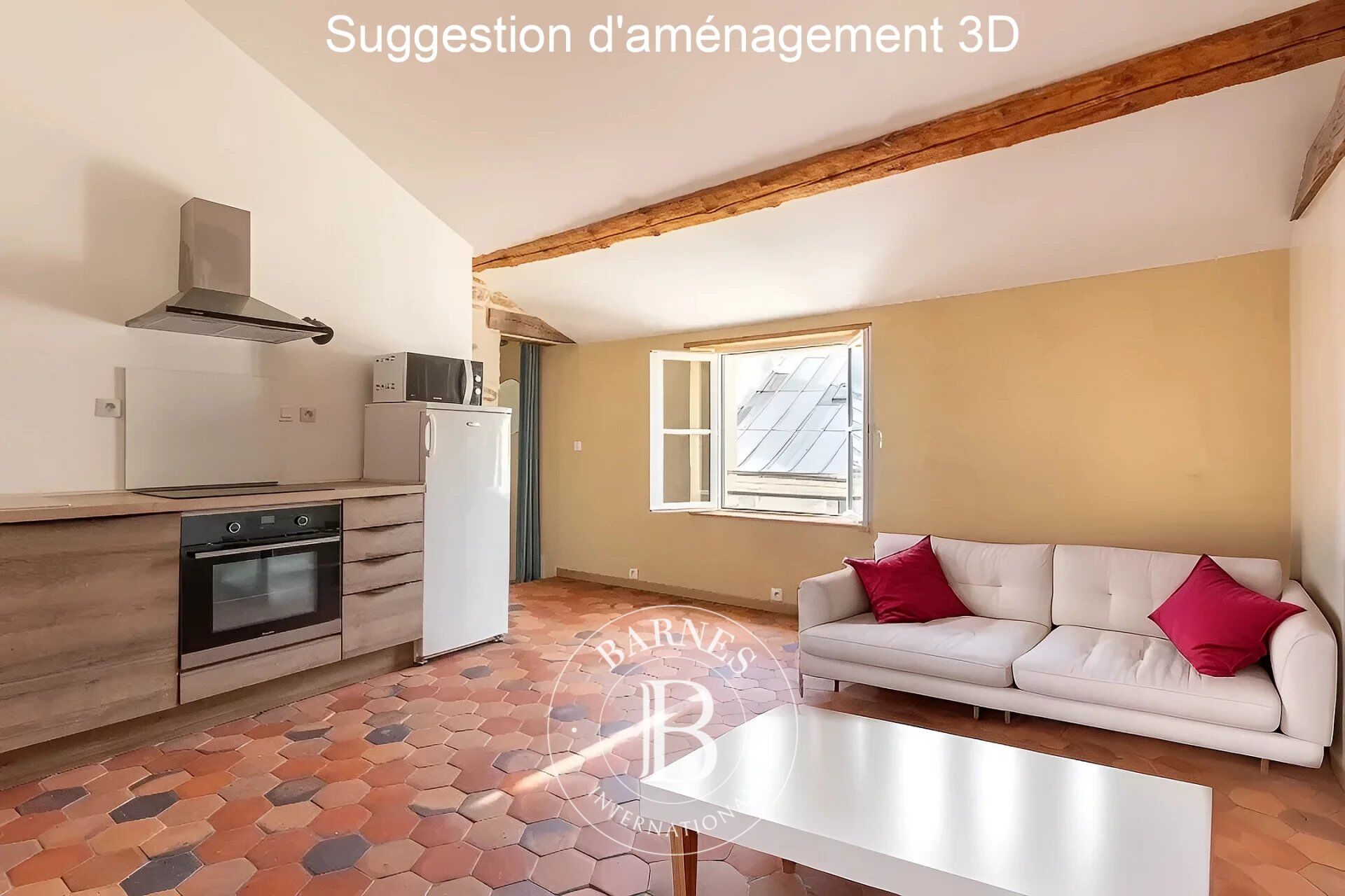 Notre-Dame/Rue de la Paroisse district - Renovated 1/2-bed apartment - Re-rendered building - excellent EPC rating - picture 1