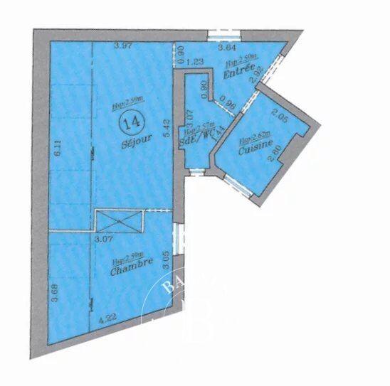 NORTH BOULOGNE - Renovated 1-bed apartment - 62m² (667 sq ft) - picture 3