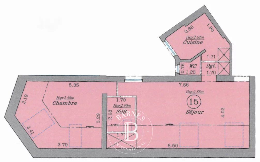 BOULOGNE NORD - Appartement Rénové 2 pièces - 62m2 - picture 3